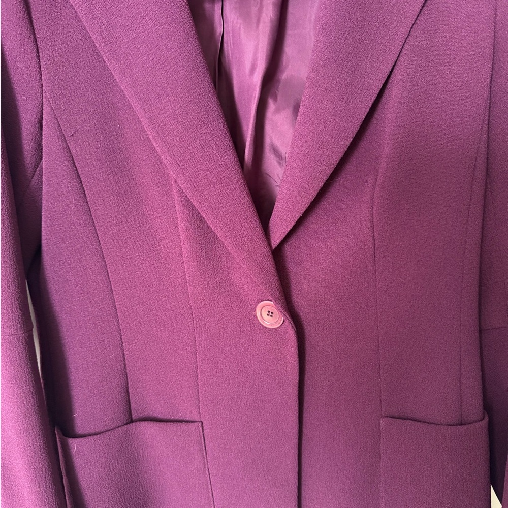 Women's Purple Blazer